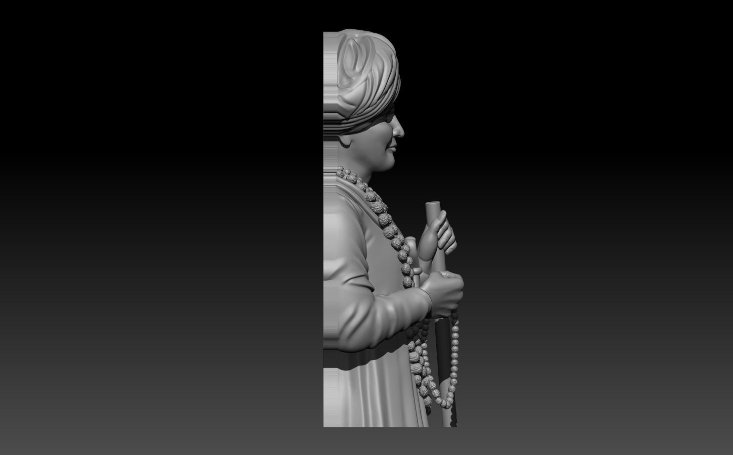 Jay Jalaram Bapa - RAM 3D print model_7