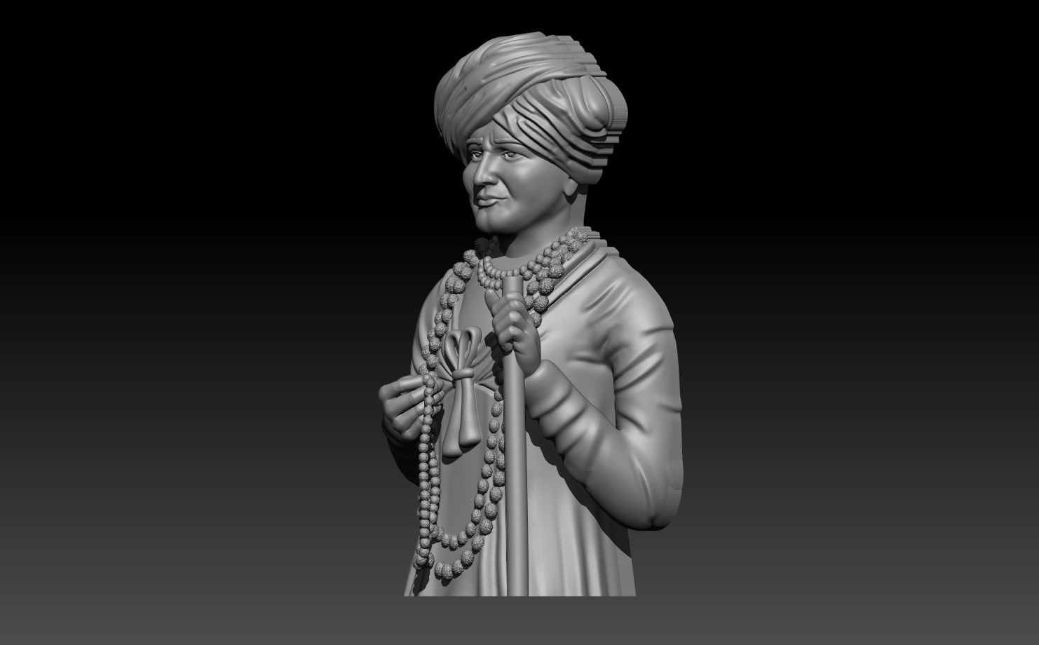 Jay Jalaram Bapa - RAM 3D print model_3