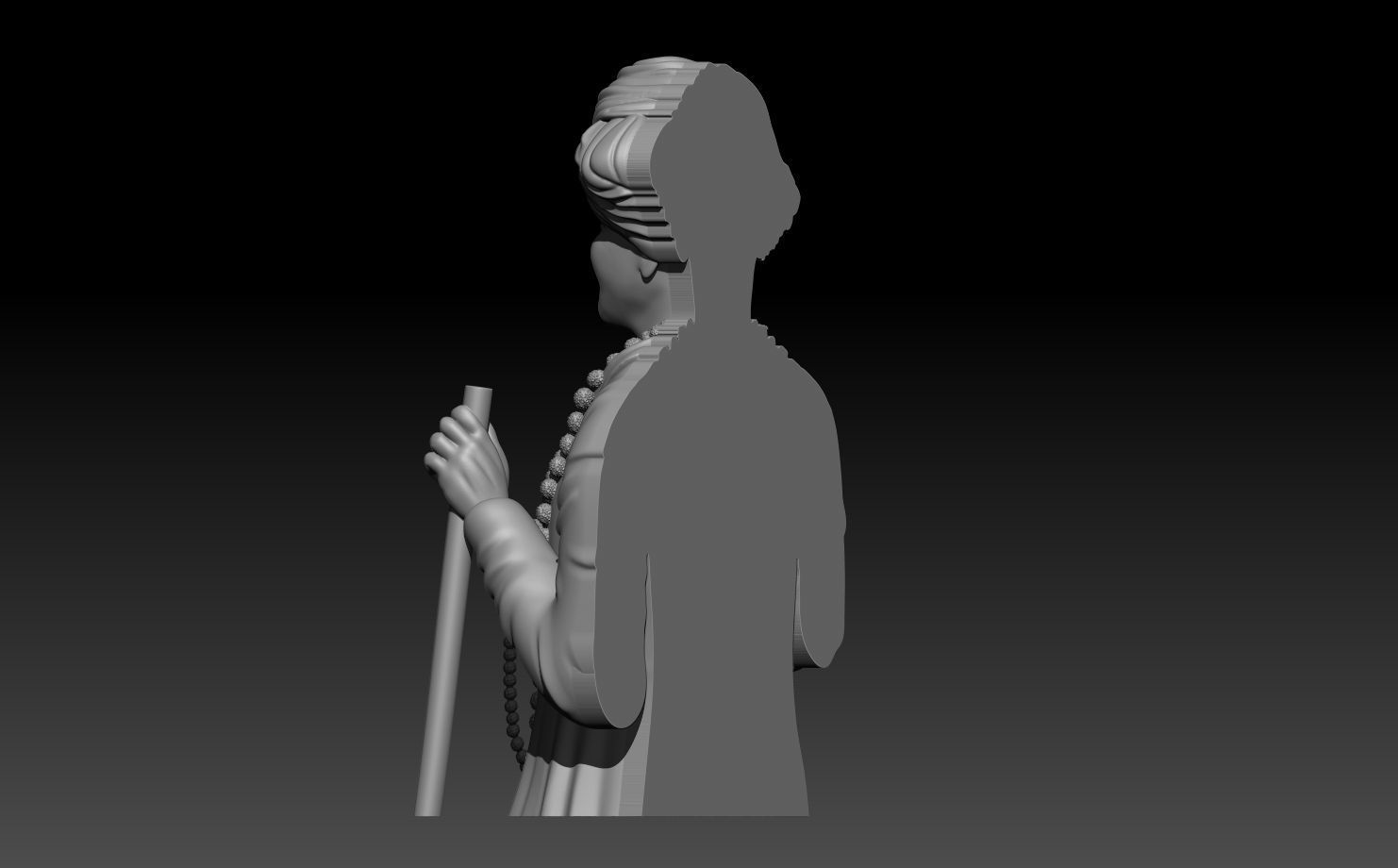 Jay Jalaram Bapa - RAM 3D print model_9