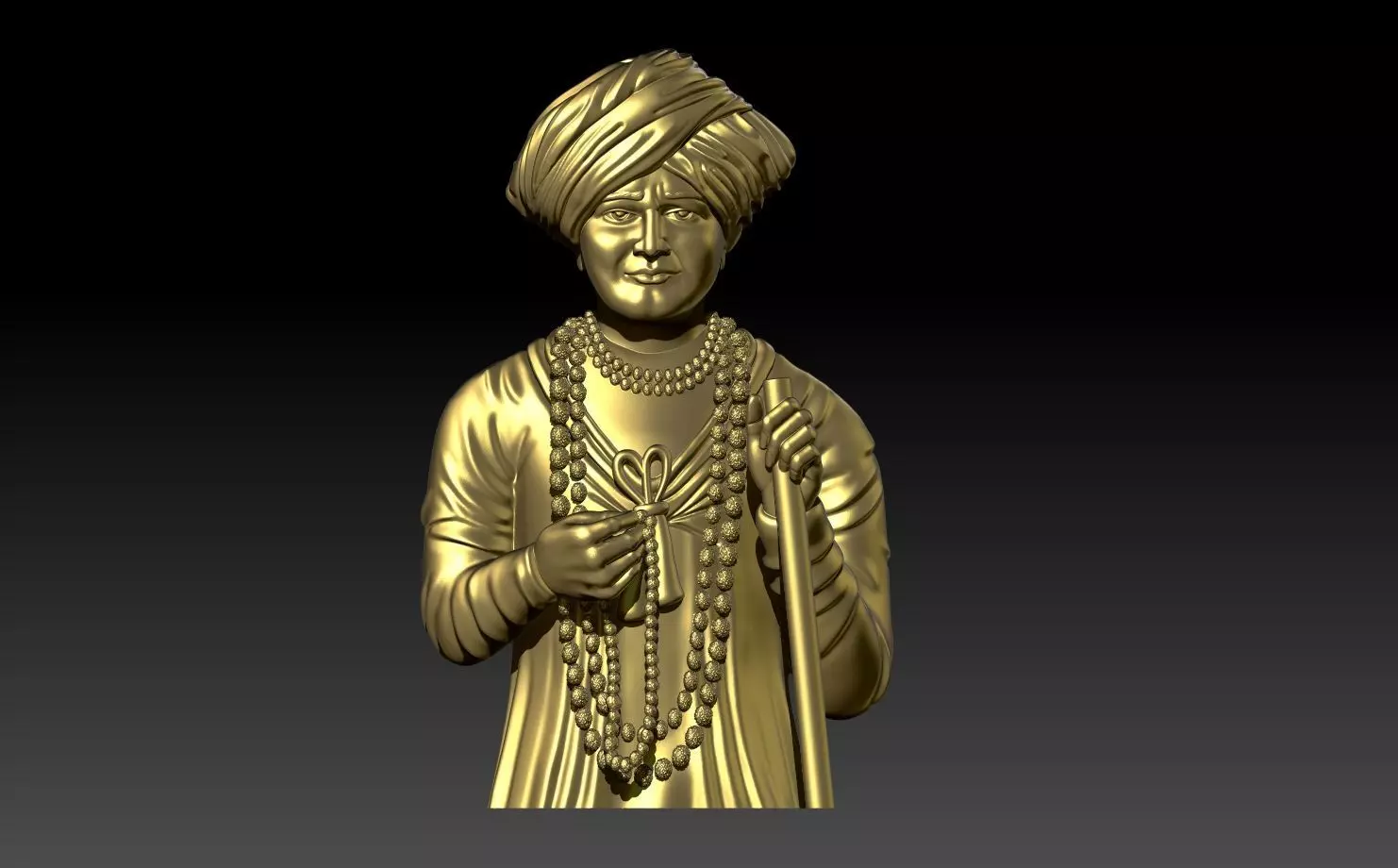 Jay Jalaram Bapa - RAM 3D print model_0
