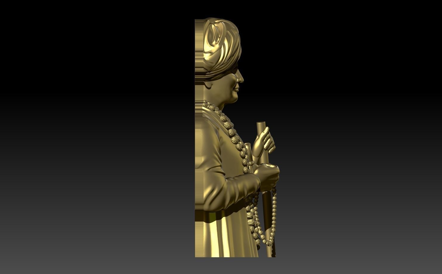 Jay Jalaram Bapa - RAM 3D print model_6