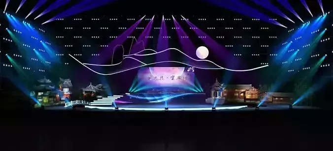 3DS Max 2014 Stage Concert 40