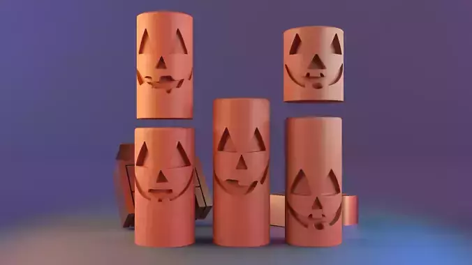 Halloween candle molds