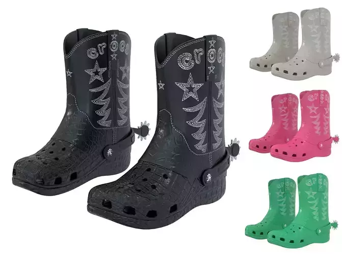 Crocs Classic Cowboy Boots