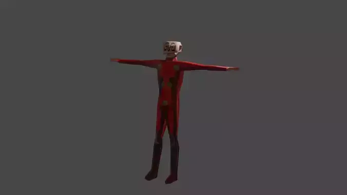 Peter Chung 007 Great Britain 3d model