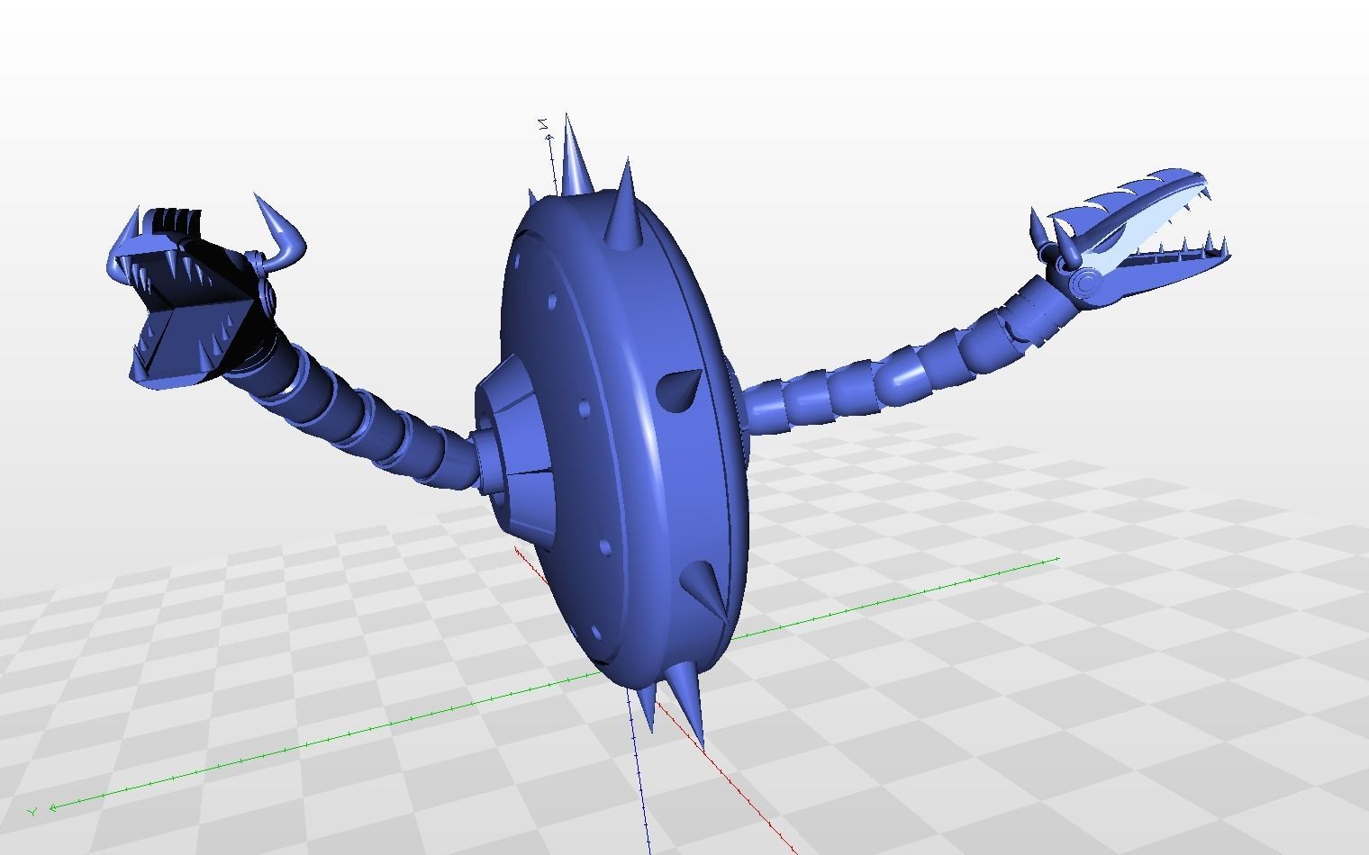 GOLGOTH 2 GORU GORU 3D print model_4