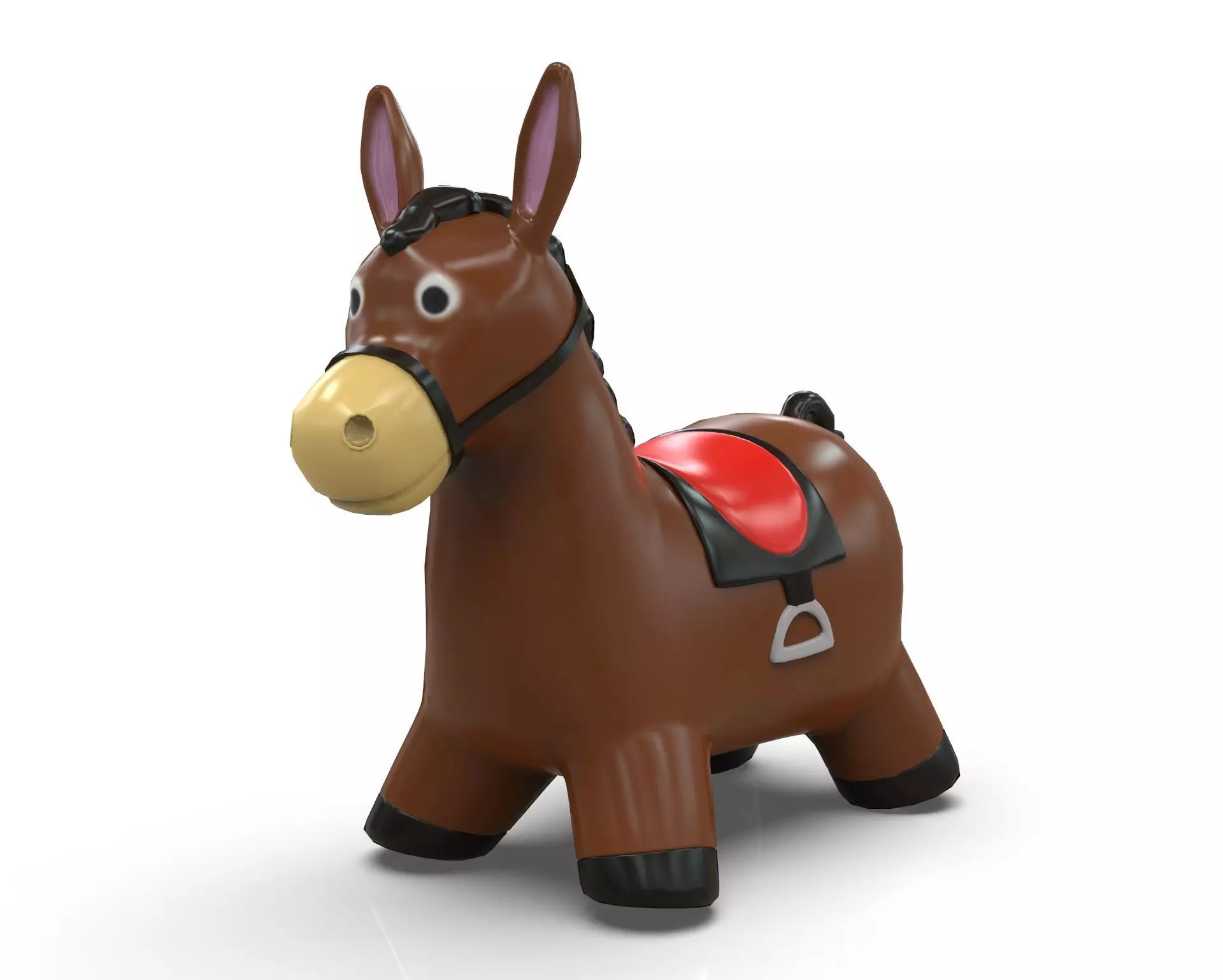 Donkey Toy 3D model_0