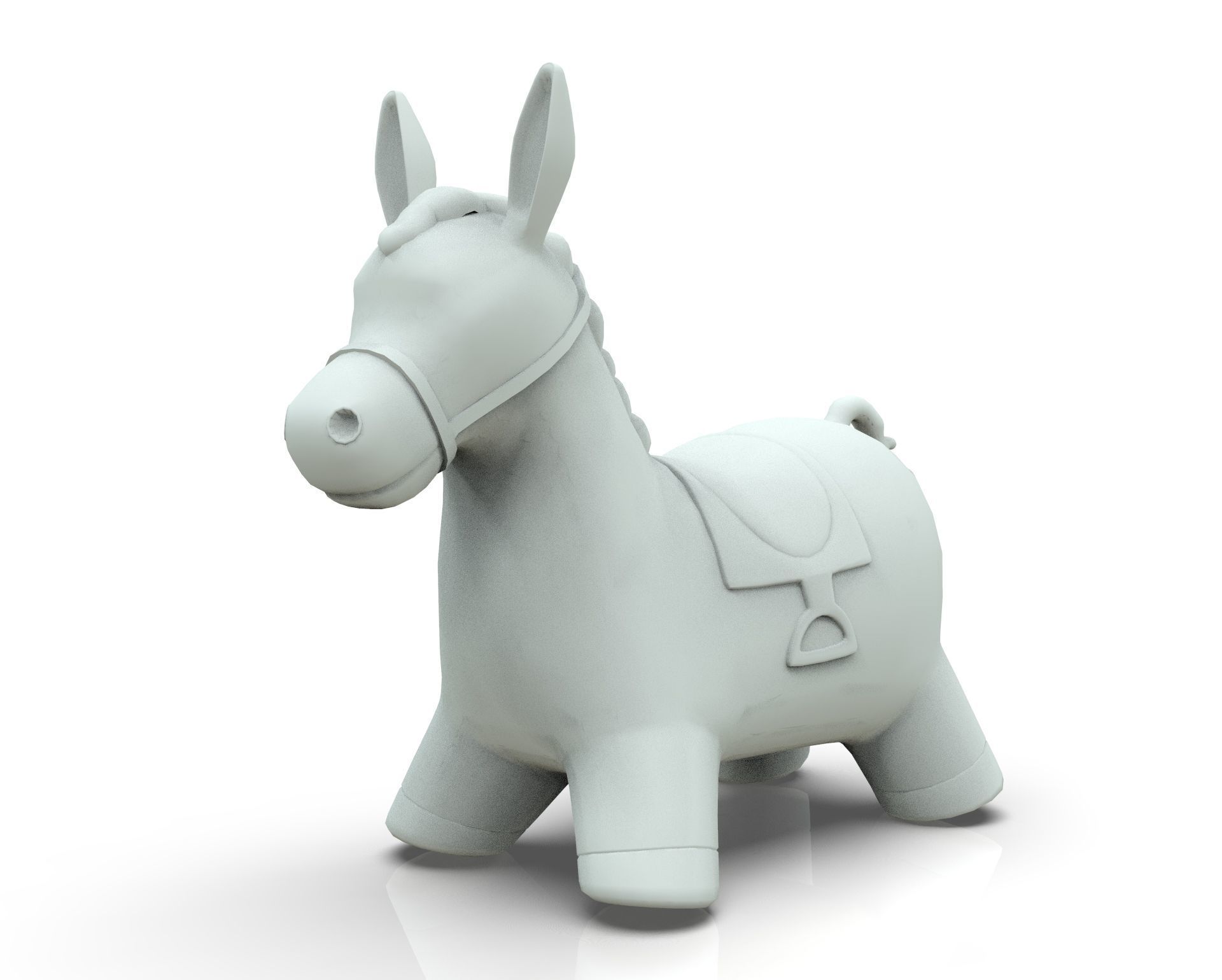 Donkey Toy 3D model_6