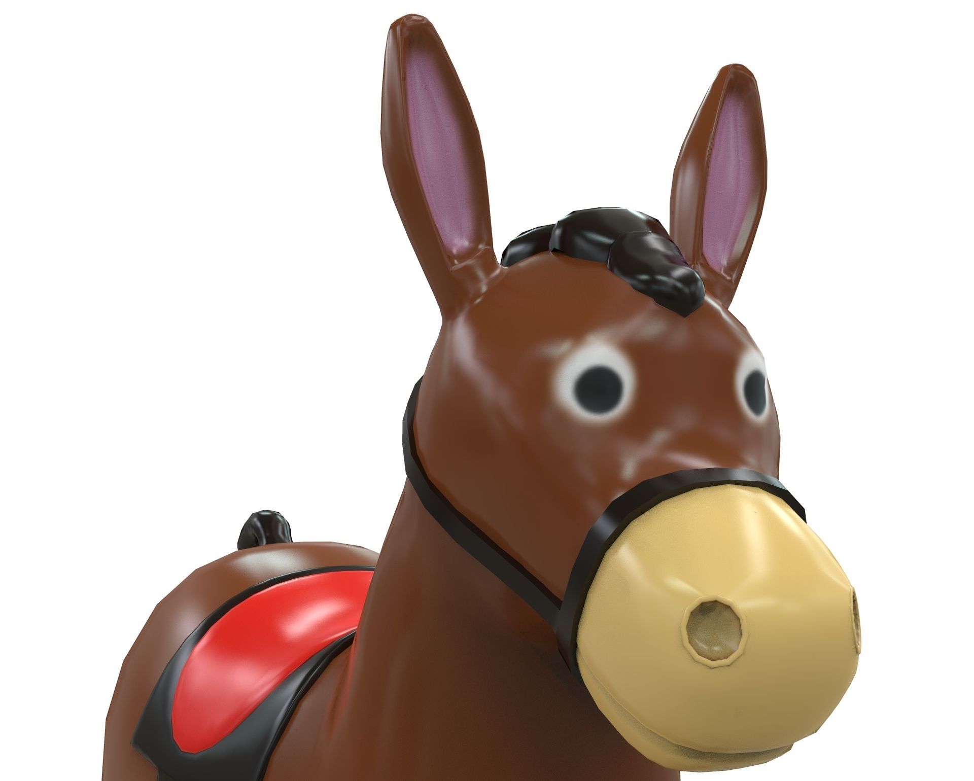 Donkey Toy 3D model_5