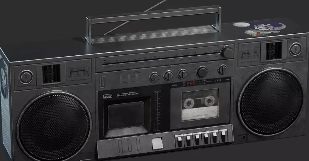 Boombox Model 3D model