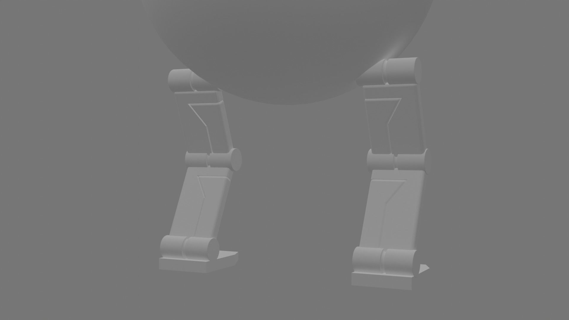 Cup Robot 3D model_3