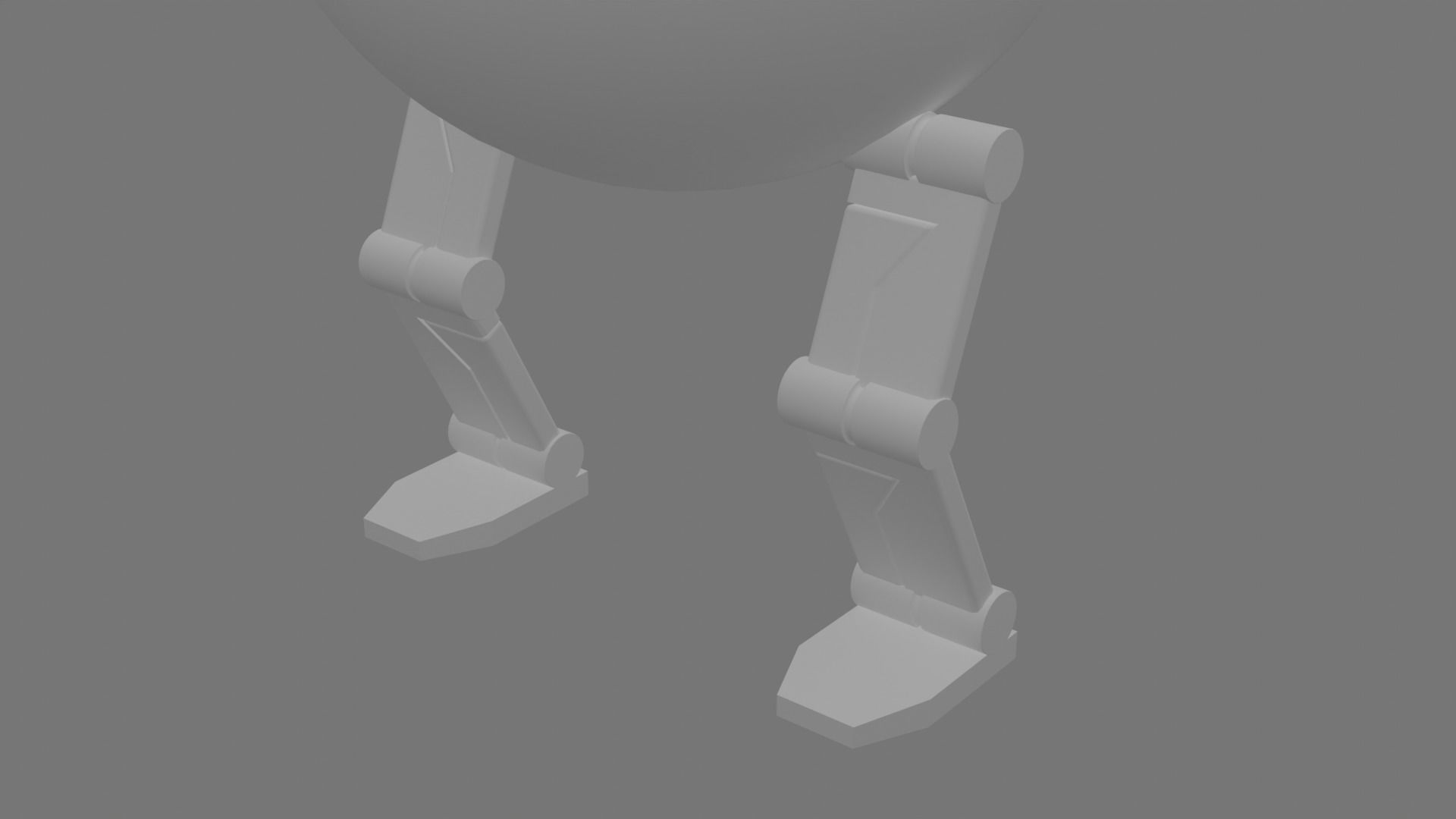 Cup Robot 3D model_2