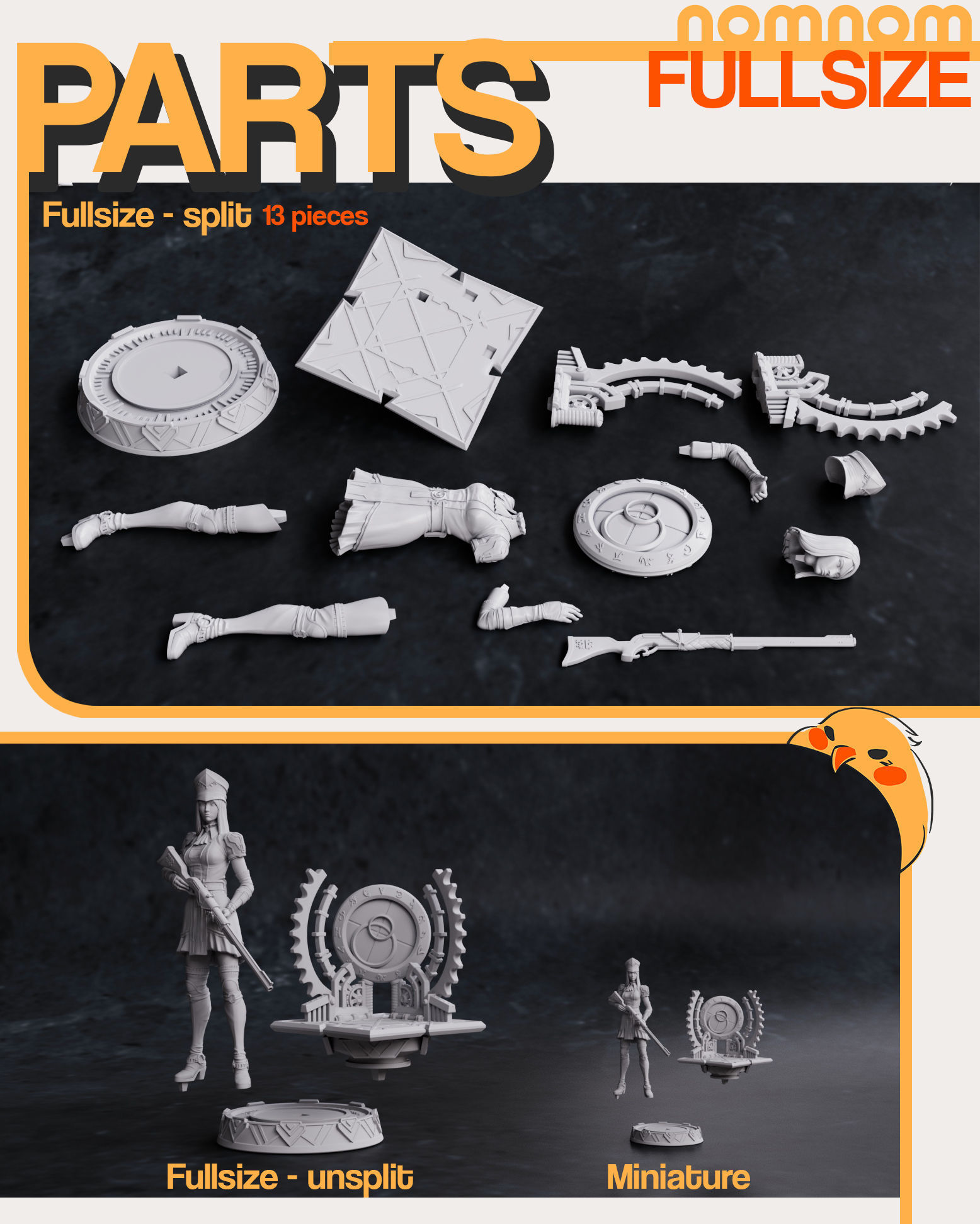 Caitlyn from Arcane 3D print model_1