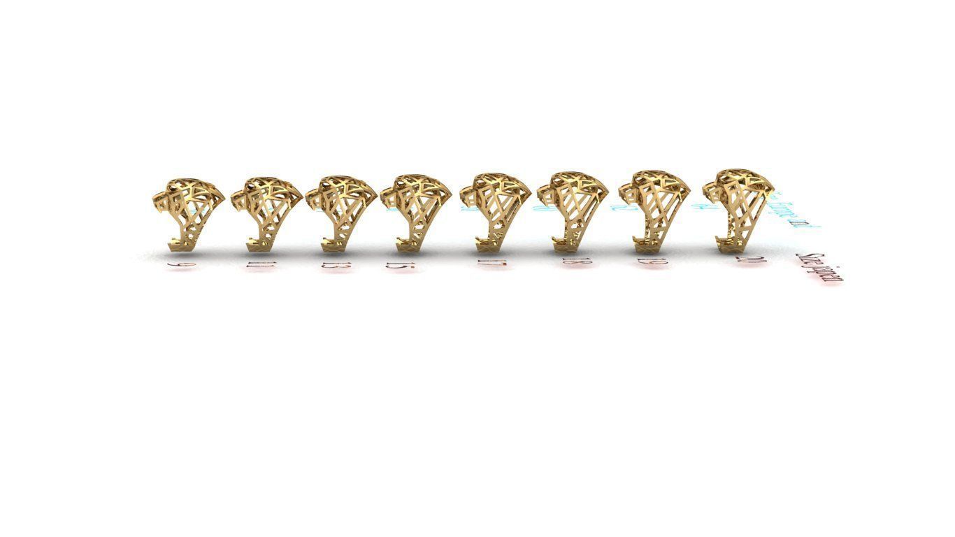 RING Men Most Sizes 50to-64and size Japen 9 to 20 3D print model 3D print model_8