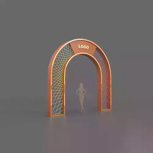 Entry arch 3D model