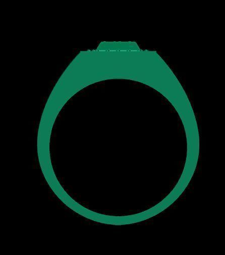 man ring 3D print model 3D print model_12