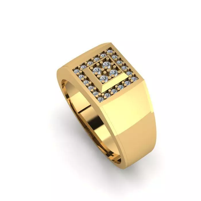 man ring 3D print model 3D print model_0