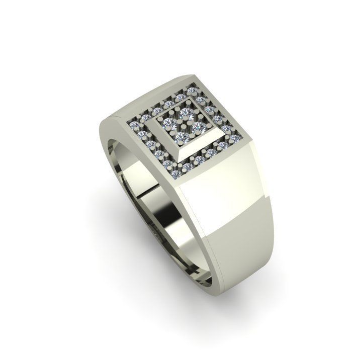 man ring 3D print model 3D print model_1