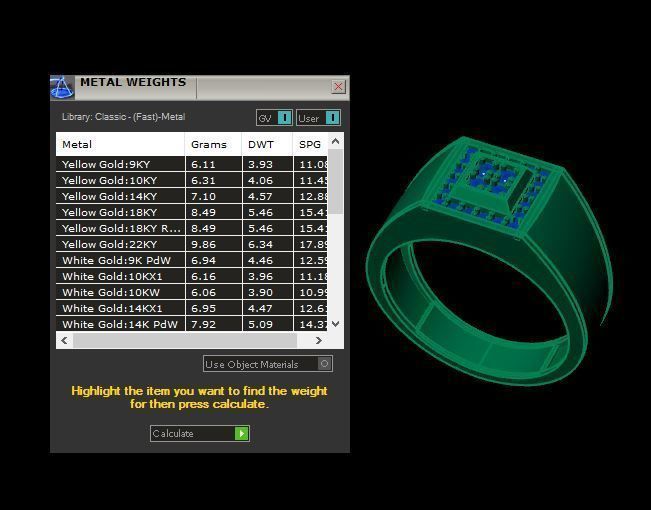 man ring 3D print model 3D print model_16