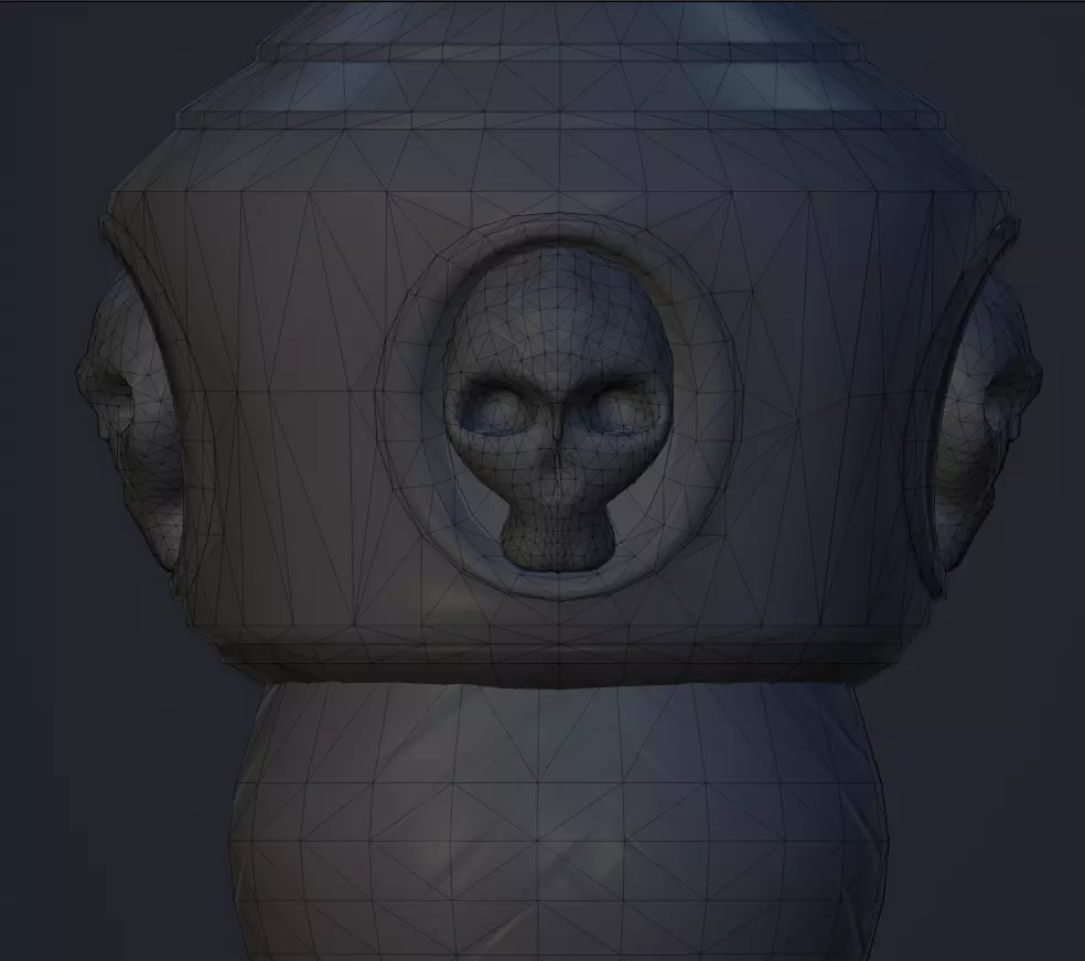 Frostmourne The Runeblade of the Lich King Lore accurate  Low-poly 3D model_7