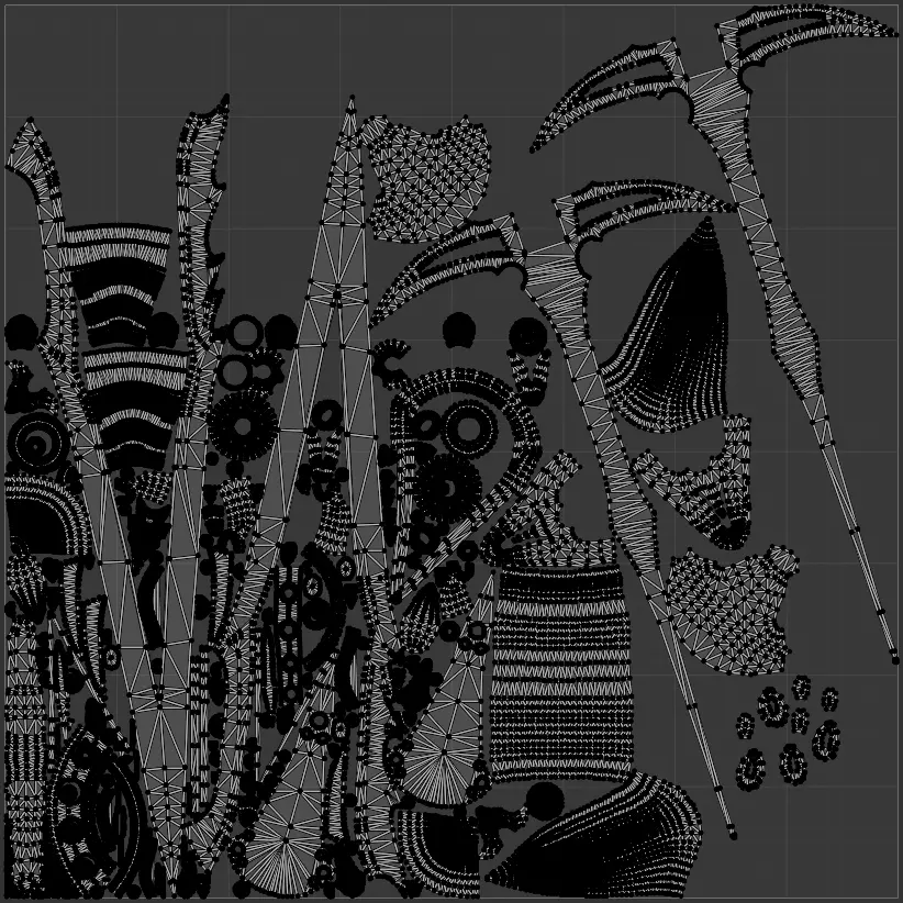 Frostmourne The Runeblade of the Lich King Lore accurate  Low-poly 3D model_11