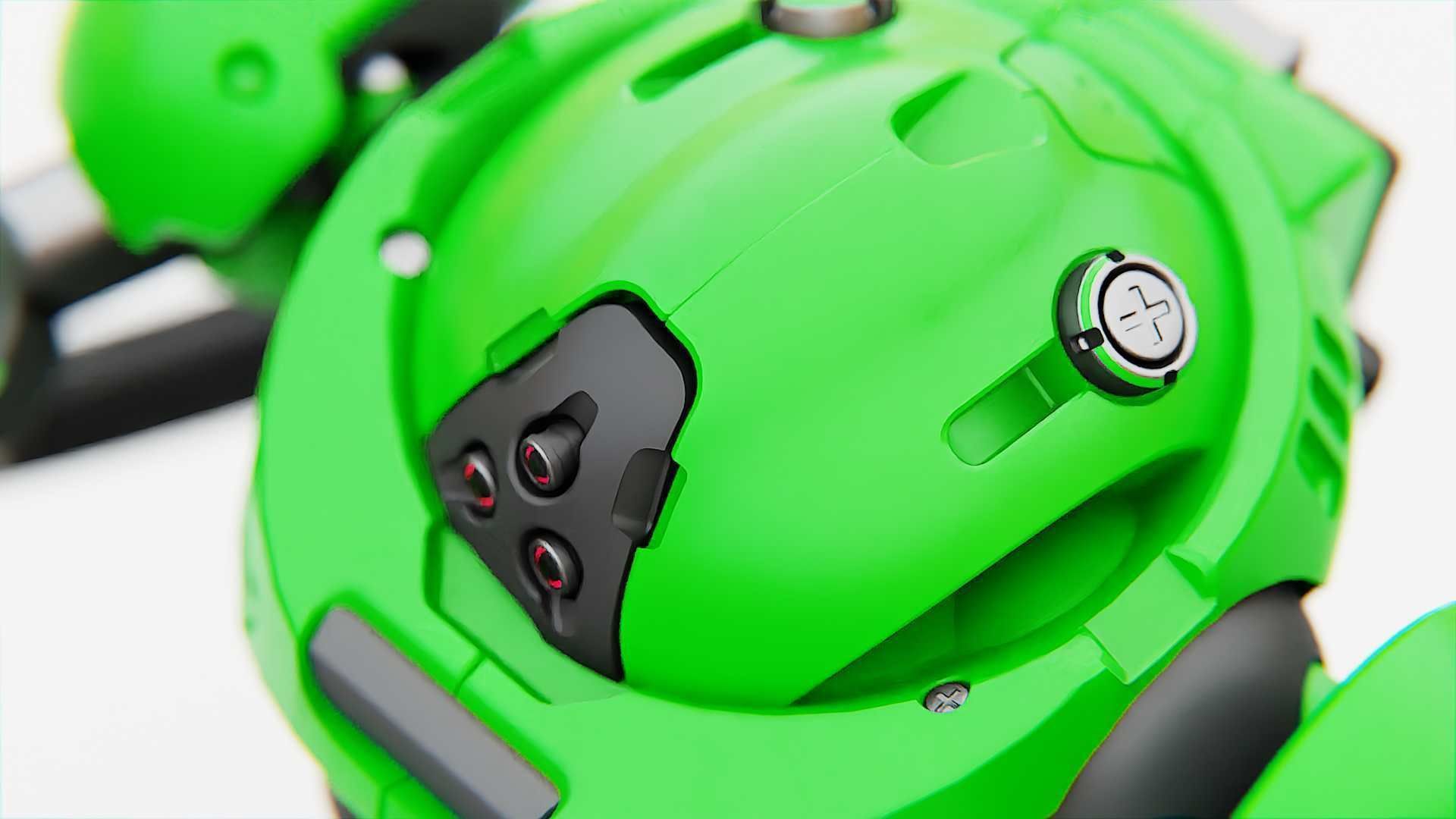 MILITARY BOT F-500 RIGGED 3D model_15