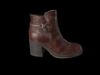 Distressed Womens Ankle Boot Low-poly 3D model_1