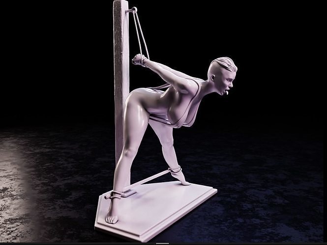 Sexy girl 163 3D print model
