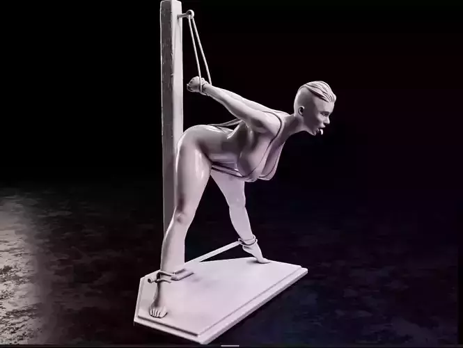 Sexy girl 163 3D print model