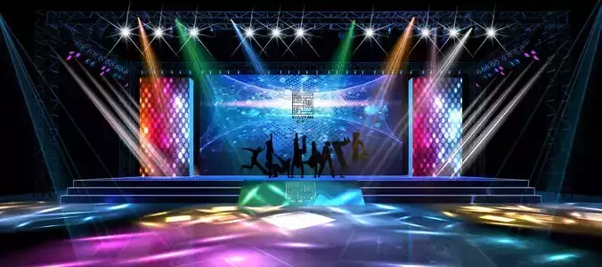 3DS Max 2014 Stage Concert 46