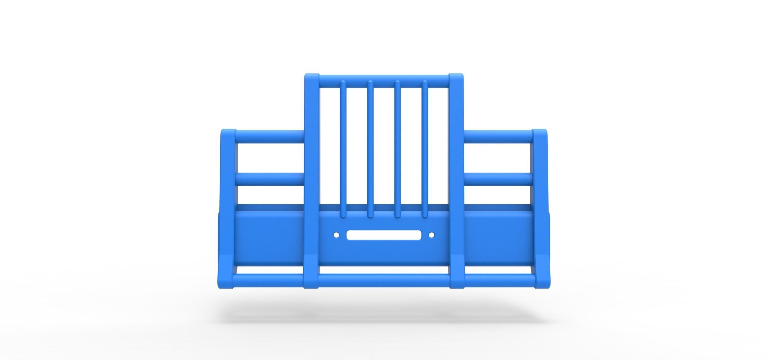 Moose bumper for semi truck V3 Scale 1 to 25 3D print model_3