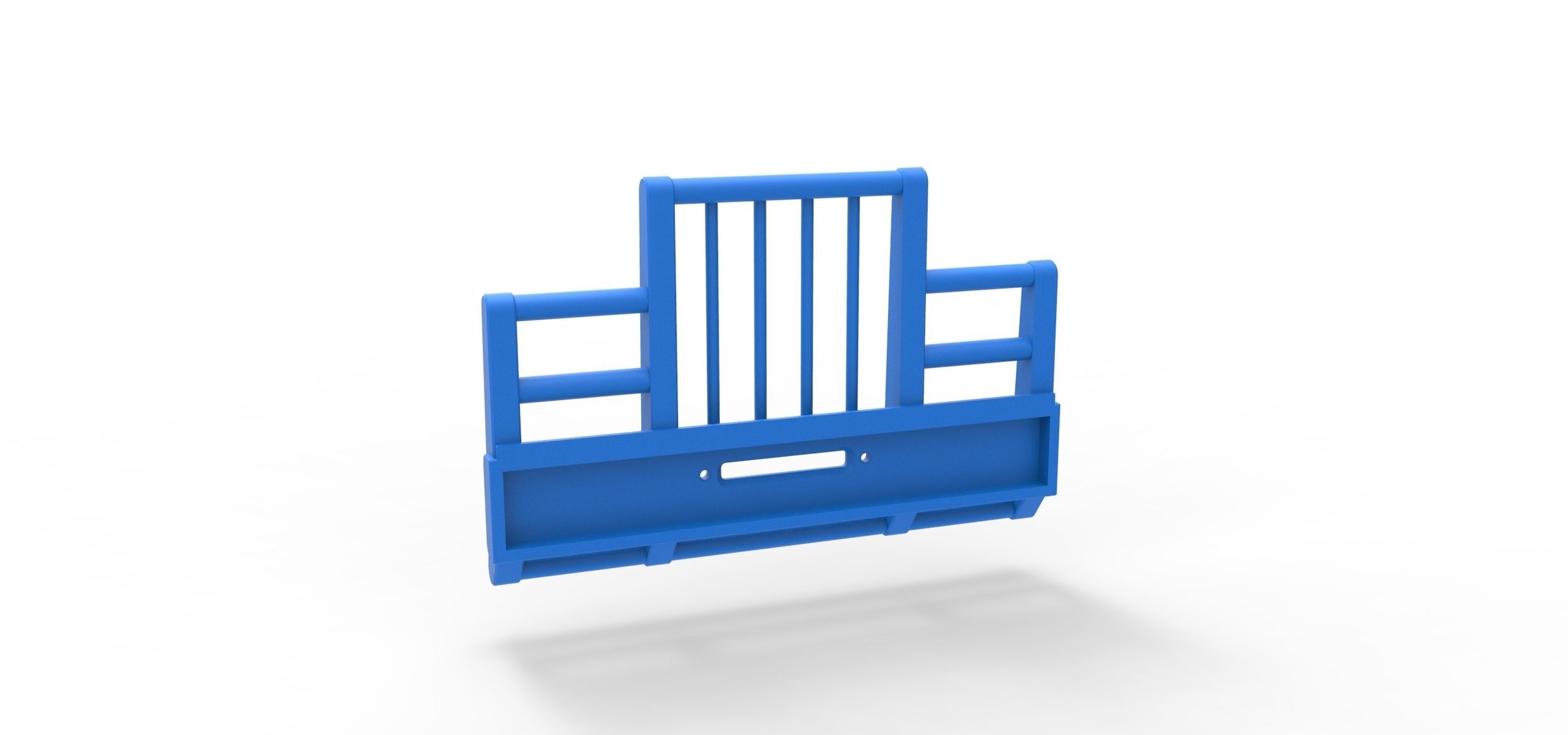 Moose bumper for semi truck V3 Scale 1 to 25 3D print model_9