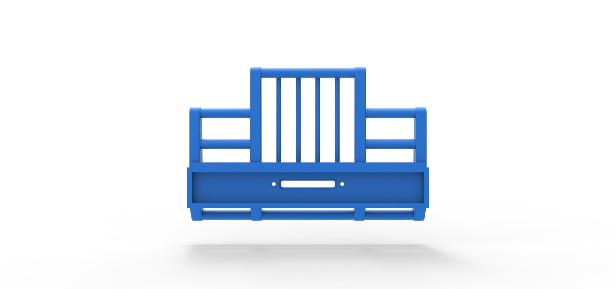 Moose bumper for semi truck V3 Scale 1 to 25 3D print model_10