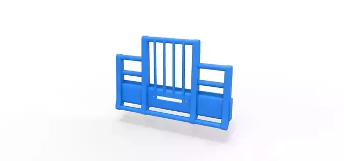 Moose bumper for semi truck V3 Scale 1 to 25