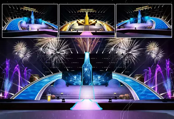 Carnival stage 5 3D model