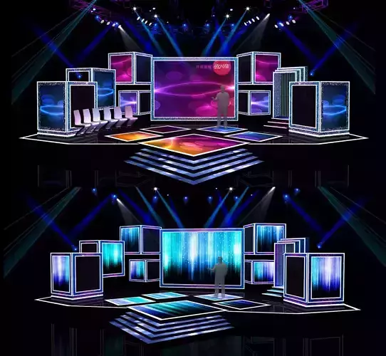 Carnival stage 7 3D model