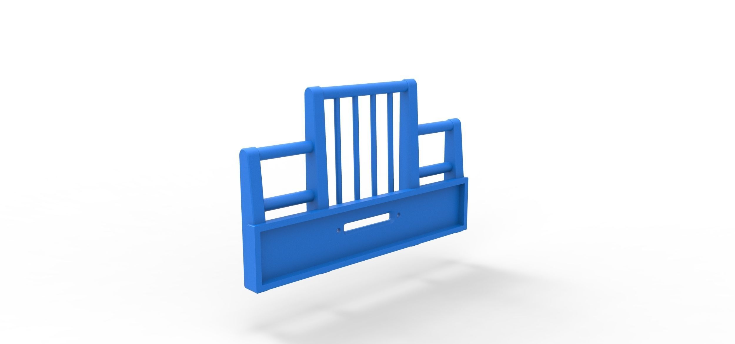 Moose bumper for semi truck V4 Scale 1 to 25 3D print model_8