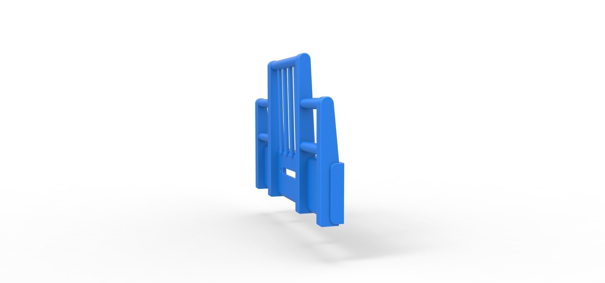 Moose bumper for semi truck V4 Scale 1 to 25 3D print model_6