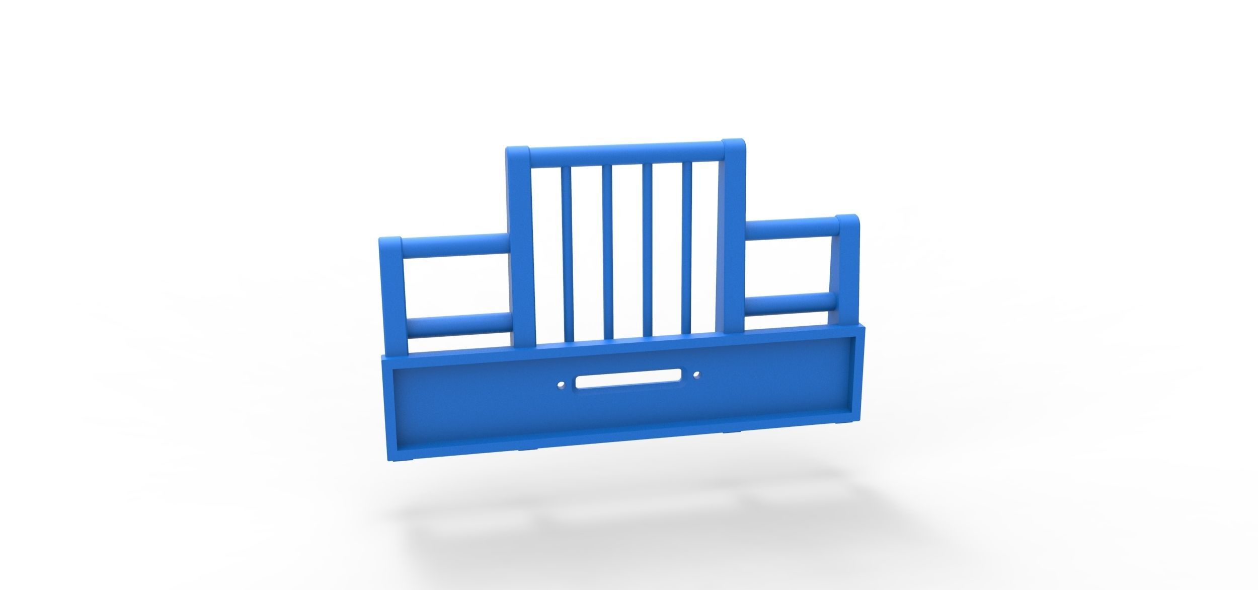 Moose bumper for semi truck V4 Scale 1 to 25 3D print model_9