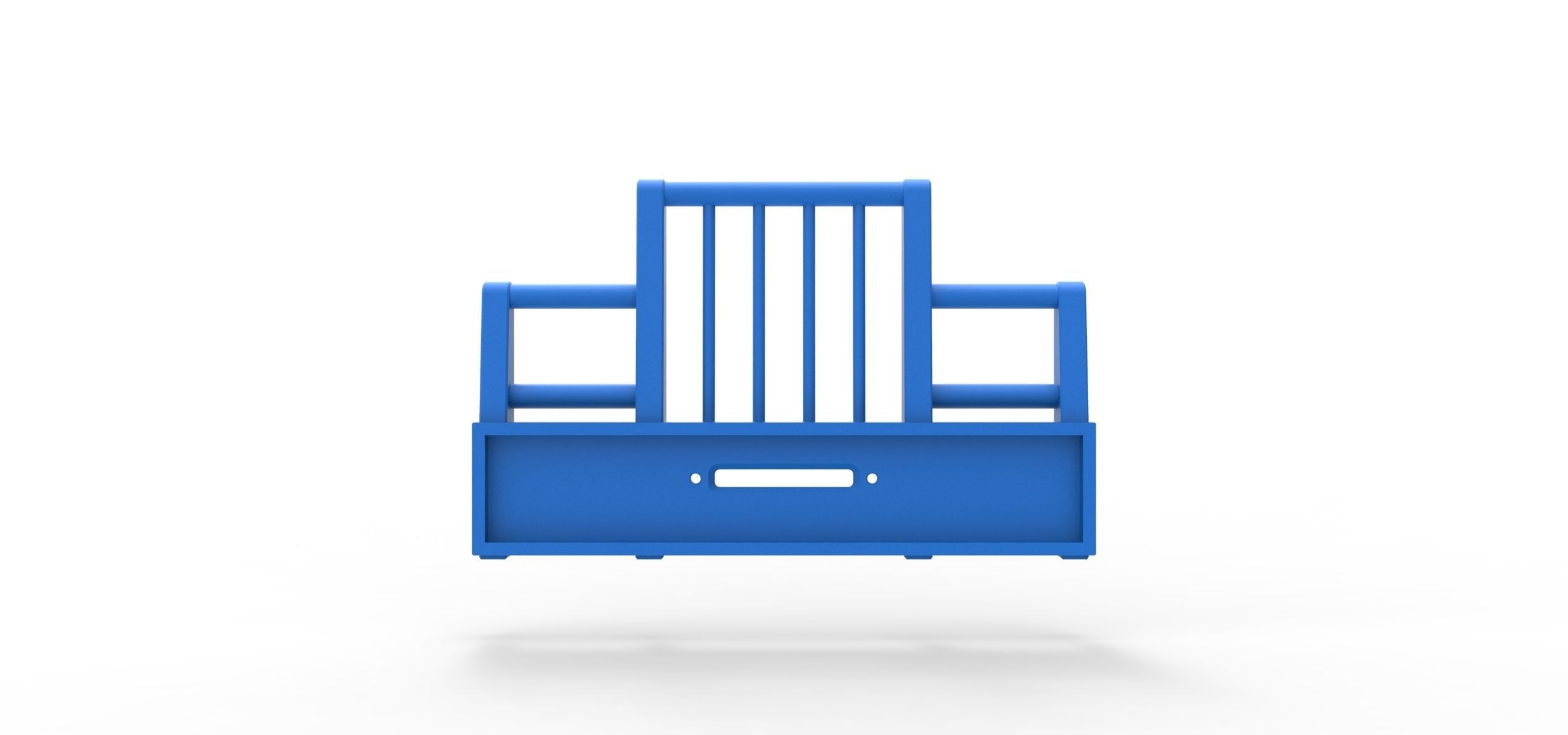 Moose bumper for semi truck V4 Scale 1 to 25 3D print model_10