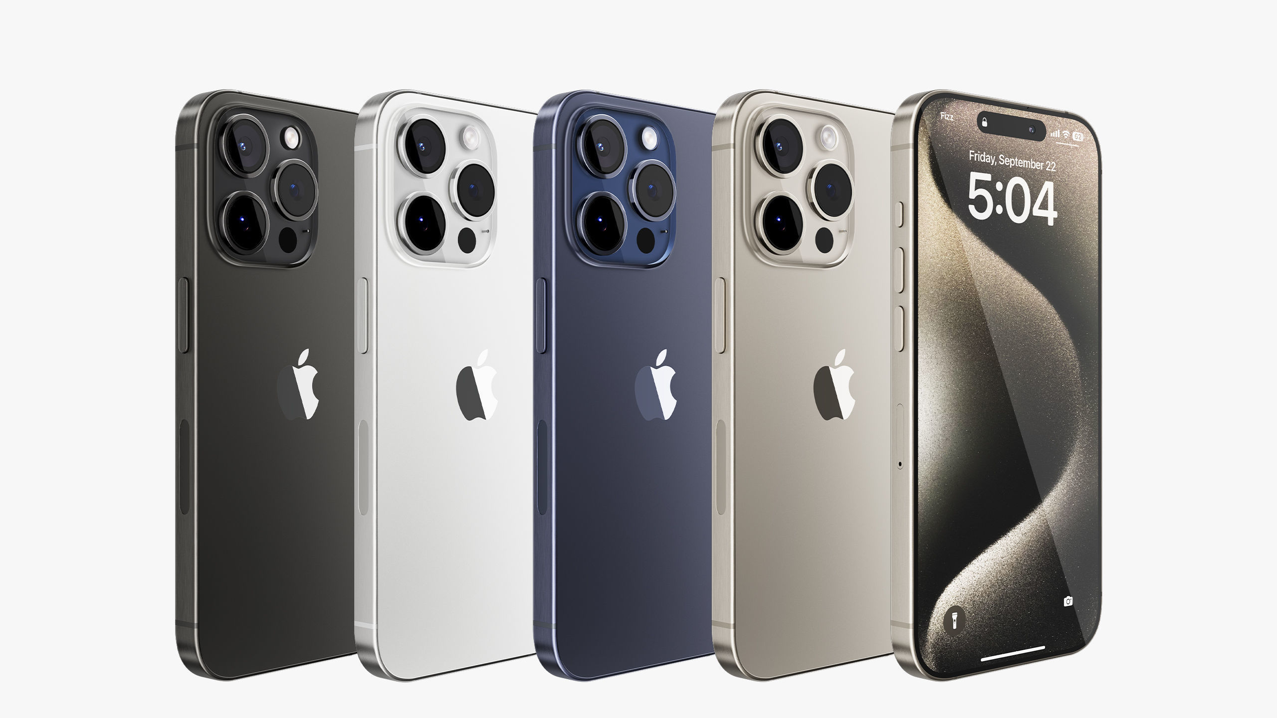 Apple iPhone 15 Pro - Pro Max Collection 3D model_4