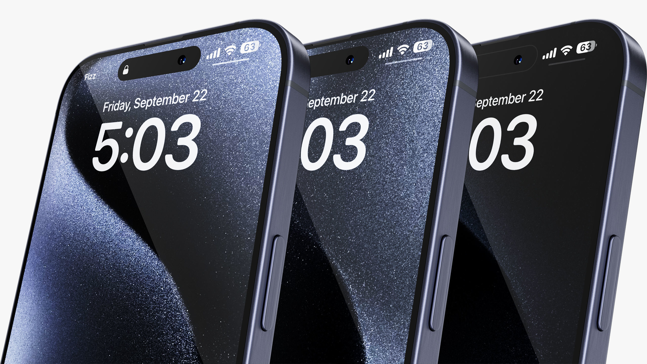 Apple iPhone 15 Pro - Pro Max Collection 3D model_31