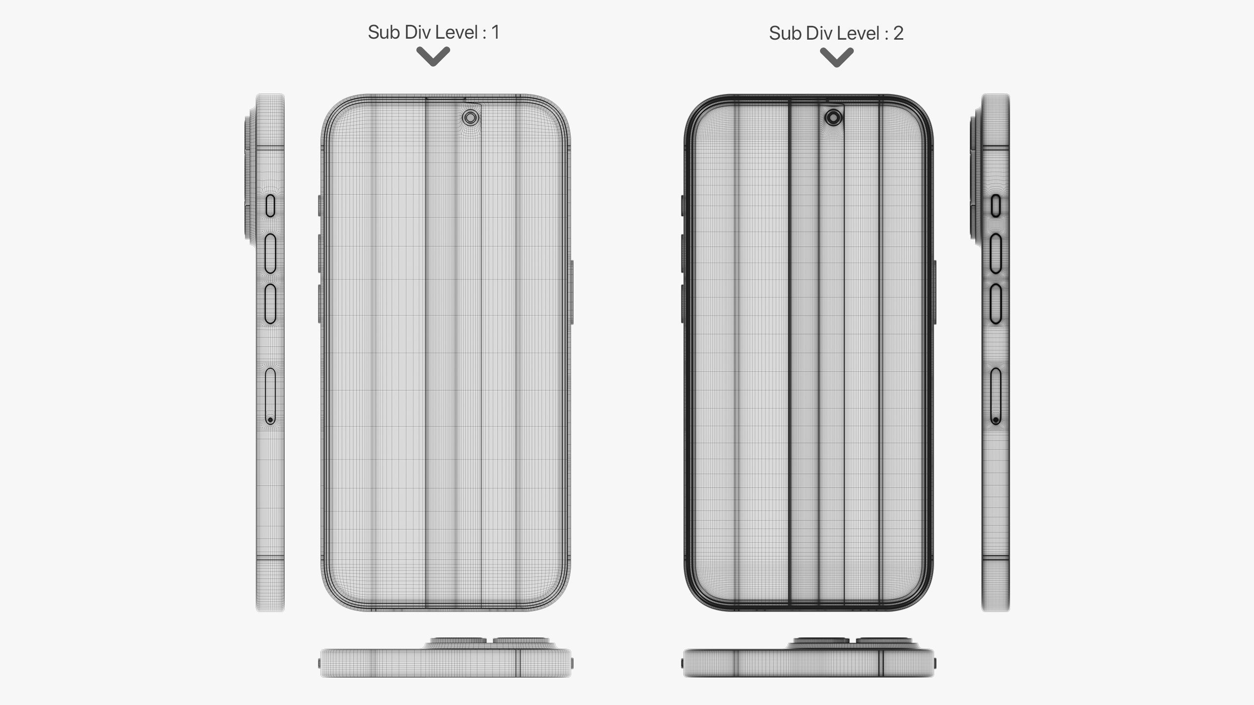 Apple iPhone 15 Pro - Pro Max Collection 3D model_74