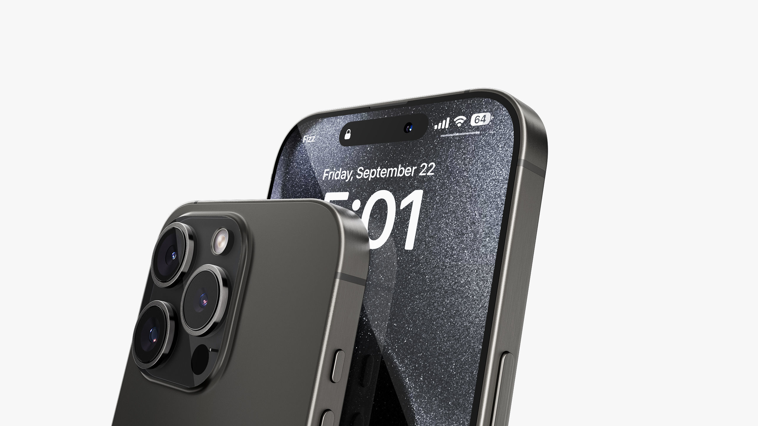 Apple iPhone 15 Pro - Pro Max Collection 3D model_38