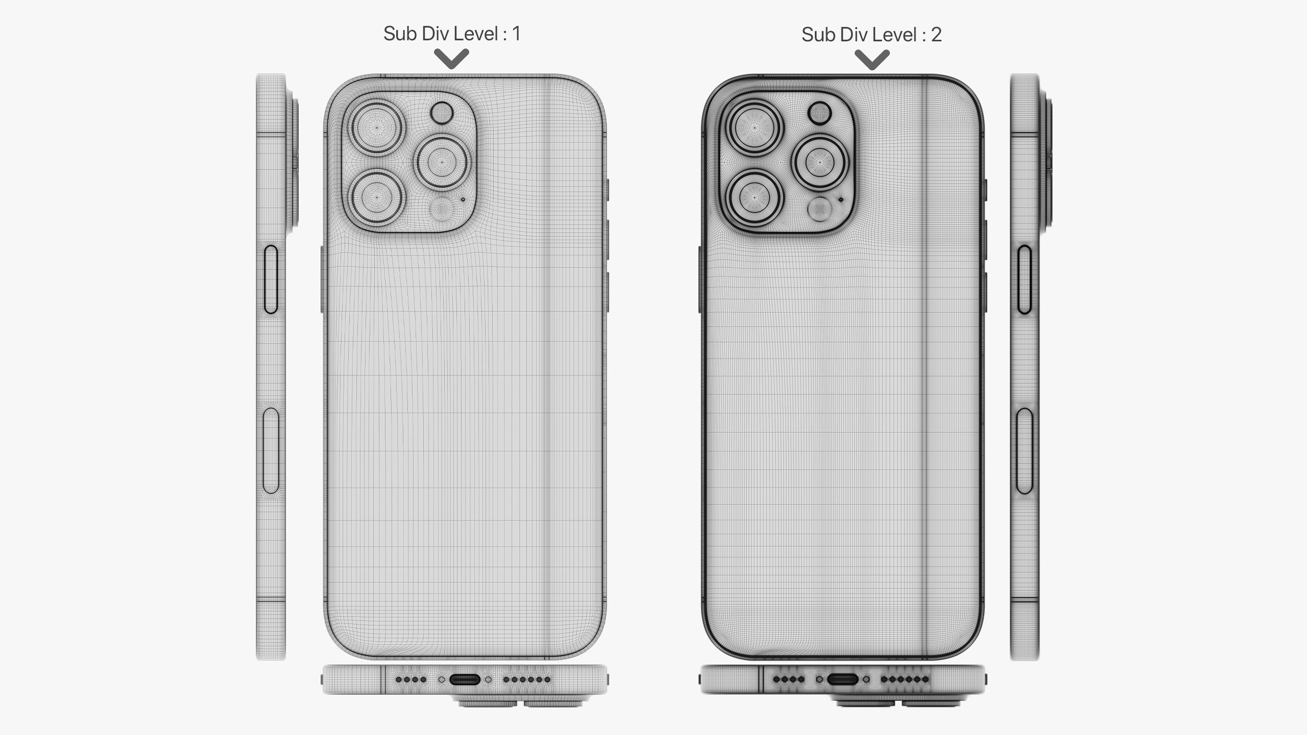 Apple iPhone 15 Pro - Pro Max Collection 3D model_75