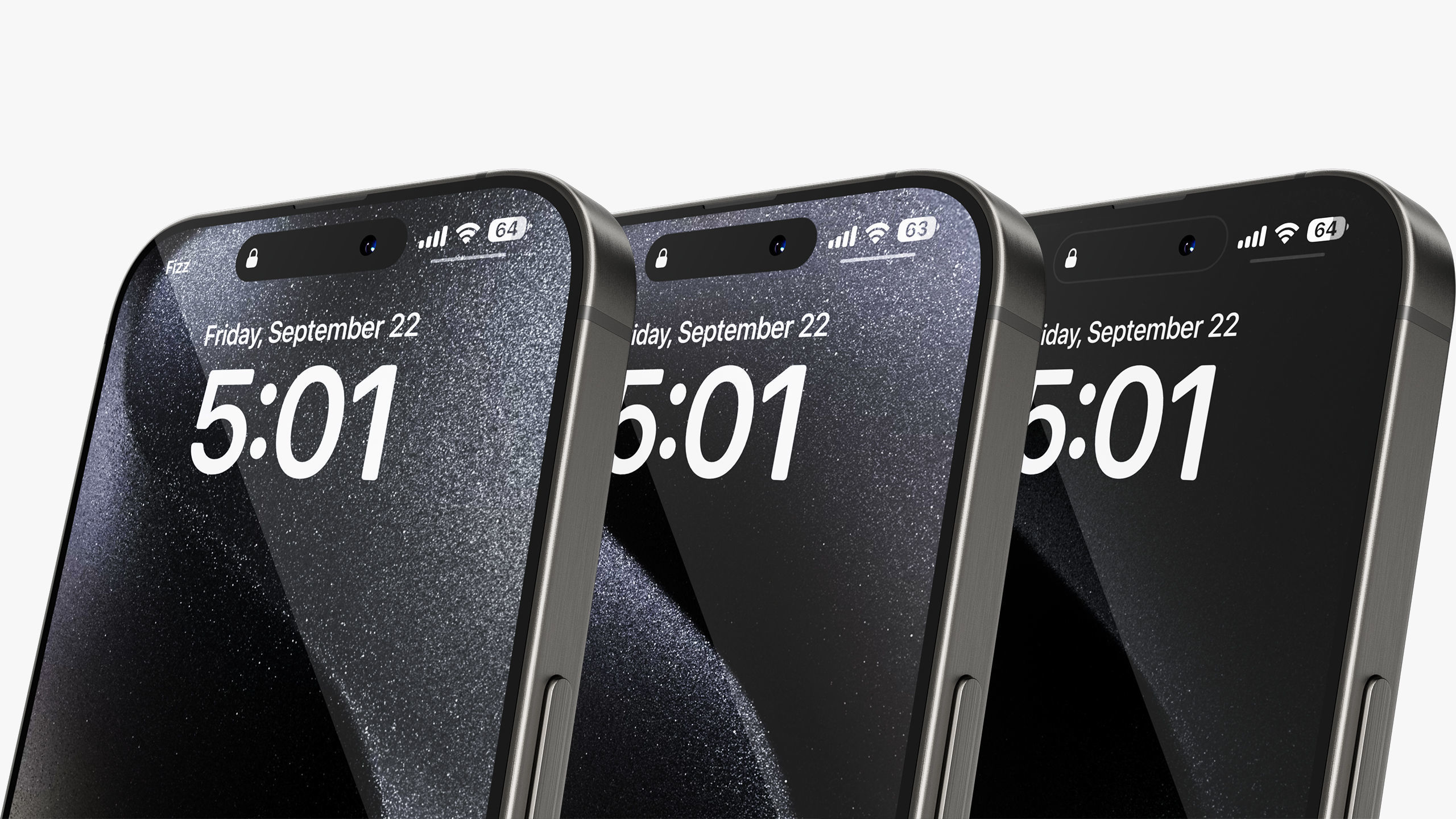 Apple iPhone 15 Pro - Pro Max Collection 3D model_30