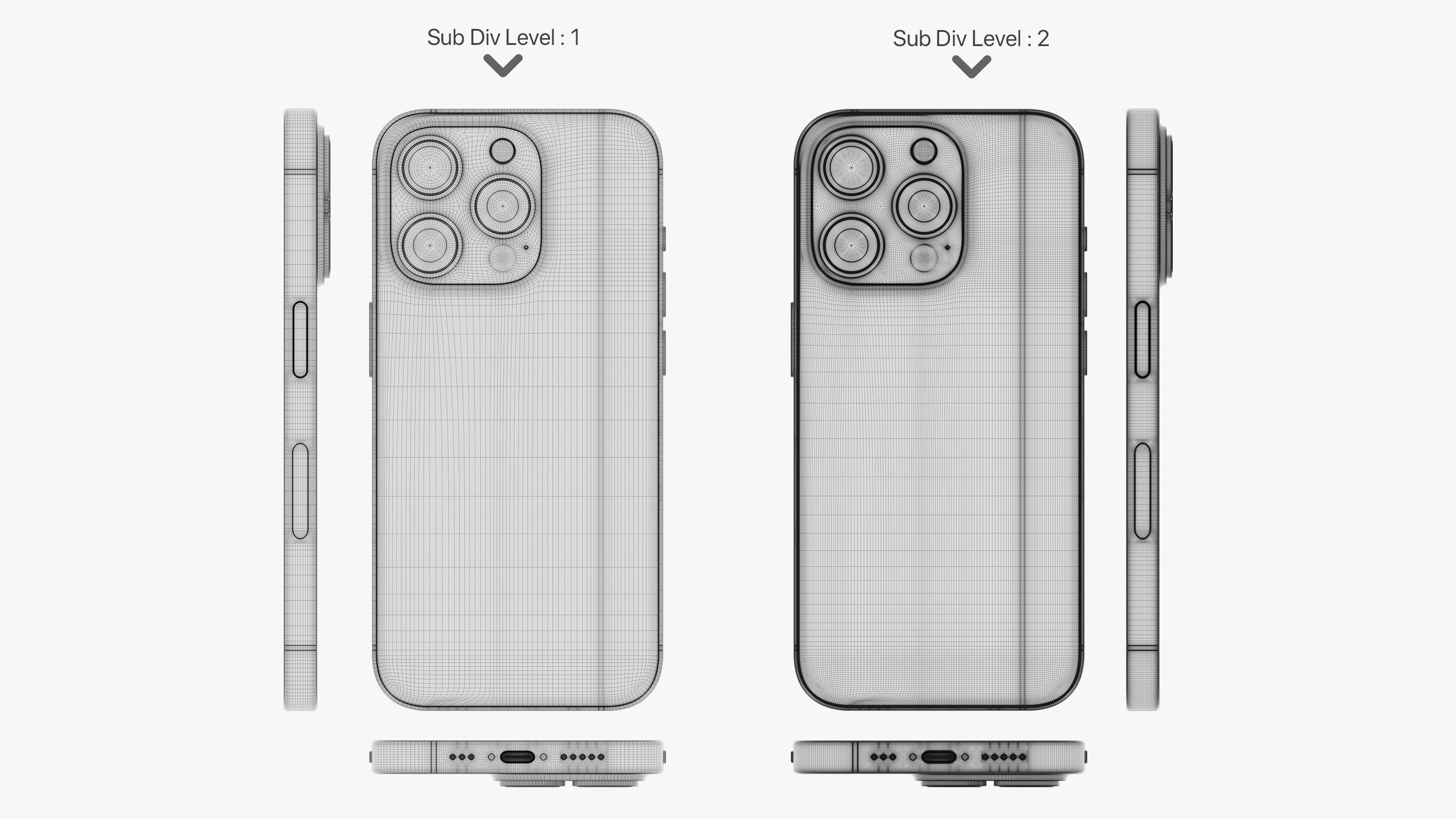 Apple iPhone 15 Pro - Pro Max Collection 3D model_76