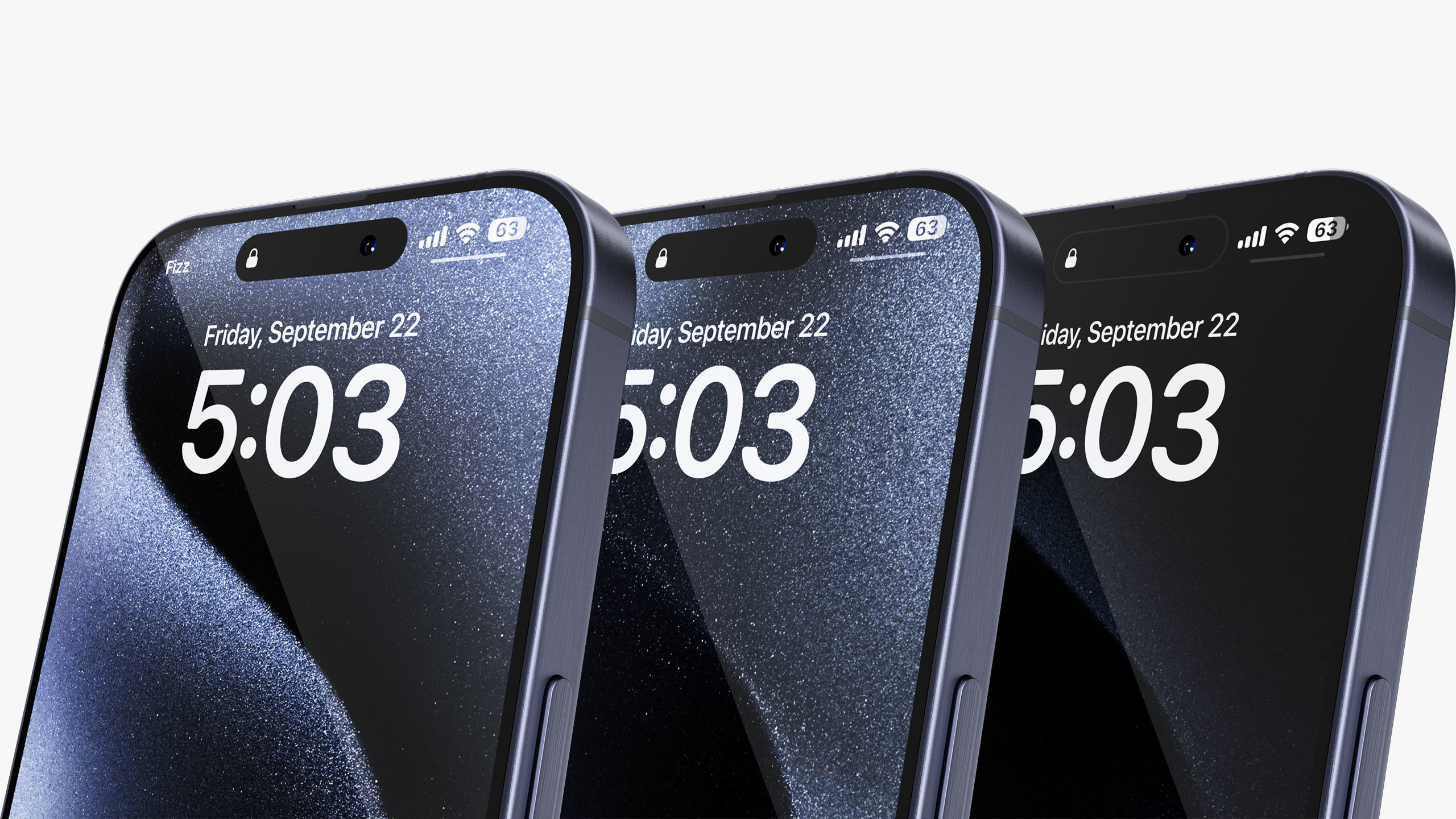 Apple iPhone 15 Pro - Pro Max Collection 3D model_32