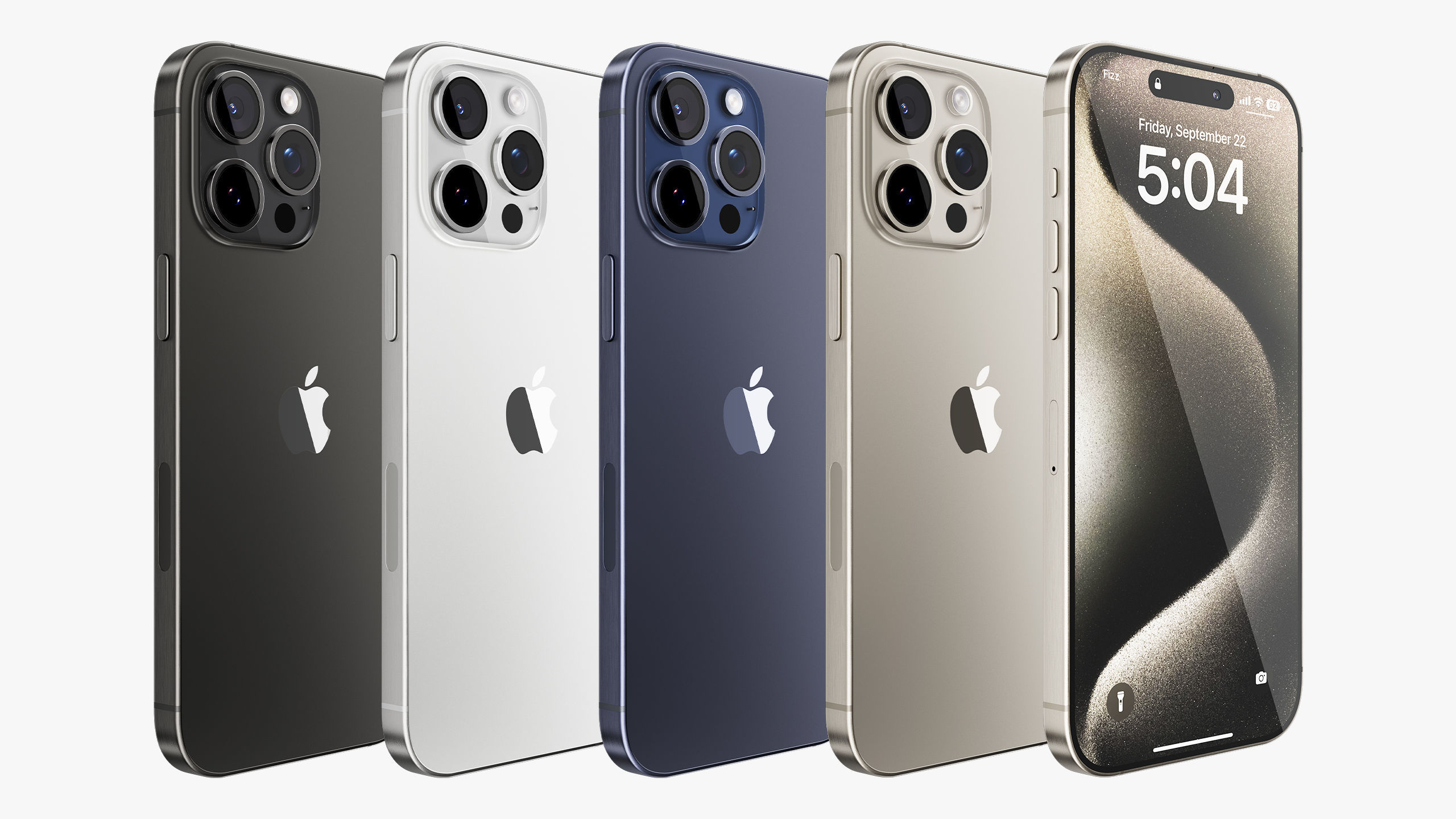 Apple iPhone 15 Pro - Pro Max Collection 3D model_3