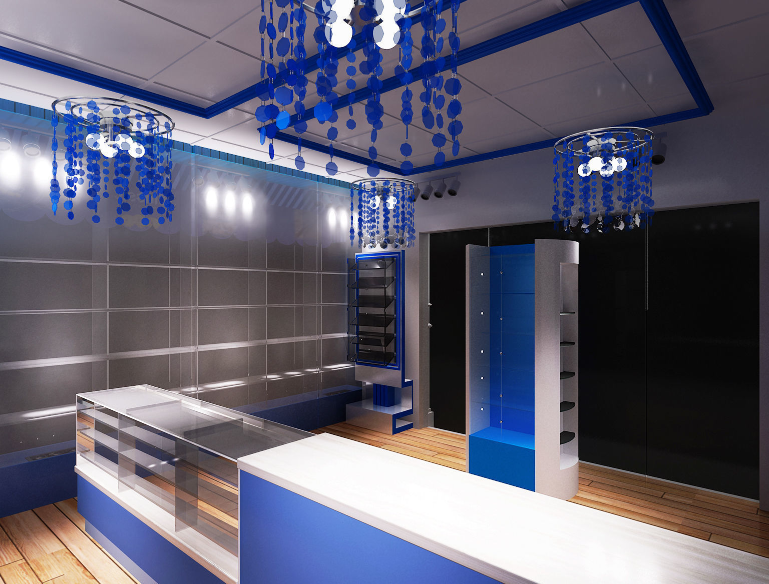 Model shop Store market sweet Biscuits and cookies selling a268  3D model_6